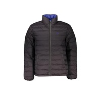 La Martina Men's Black Polyamide Jacket - XL
