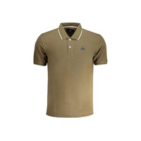La Martina Men's Green Cotton Polo Shirt - 2XL