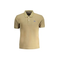 La Martina Men's Green Cotton Polo Shirt - L