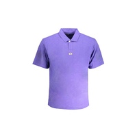 La Martina Men's Purple Cotton Polo Shirt - XL