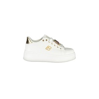 Laura Biagiotti Women's White Synthetic  Sneaker - 40 EU