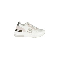 Laura Biagiotti Women's White Polyester  Sneaker - 38 EU