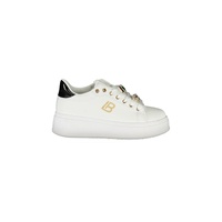 Laura Biagiotti Women's White Synthetic  Sneaker - 39 EU