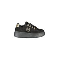 Laura Biagiotti Women's Black Polyester  Sneaker - 39 EU