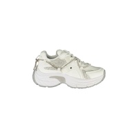 Laura Biagiotti Women's White Polyester  Sneaker - 40 EU