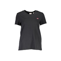 Levi's Women's Chic Black Logo Tee for Everyday Elegance - XS