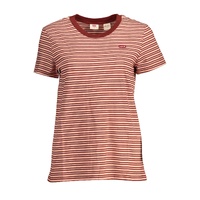Levi's Women's Red Cotton  T-Shirt - 2XS 2XS