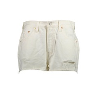 Levi's Women's White Cotton Jeans &amp; Pant - W26 US