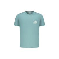 Lee Men's Green Cotton  T-Shirt - L