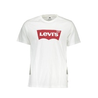 Levi's Men's Crisp White Crew Neck Logo Tee - XL