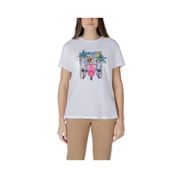 Liu Jo Women's White Cotton Tops &amp; T-Shirt - 40 IT