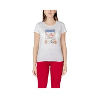 Liu Jo Women's Bicolor Cotton Tops &amp; T-Shirt - 44 IT