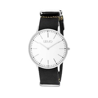 Liu Jo Men's Black Leather Watch - One Size