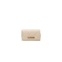 Love Moschino Women's Beige Polyethylene Crossbody Bag - One Size