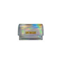 Love Moschino Women's Silver Polyethylene Crossbody Bag - One Size