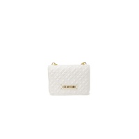 Love Moschino Women&#39;s White Polyethylene Handbag - One Size