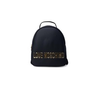 Love Moschino Women's Black Polyethylene Backpack - One Size