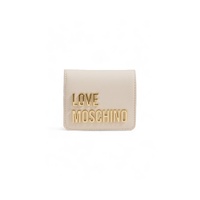 Love Moschino Women's Beige Polyethylene Wallet - One Size