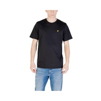 Lyle &amp; Scott Men's Black Cotton T-Shirt - 42 IT