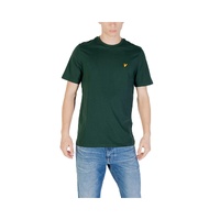 Lyle &amp; Scott Men's Green Cotton T-Shirt - 44 IT
