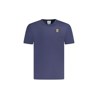 Marina Militare Men's Blue Cotton T-Shirt - L