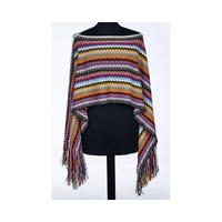 Missoni Women's Multicolor Wool Poncho - One Size