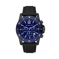 Michael Kors Men's Black Gum Watch - One Size