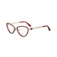 Moschino Women's Burgundy Metal Frames - One Size