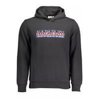 Napapijri Men's Black Cotton Sweater - M