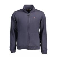 Napapijri Men's Blue Cotton Sweater - S