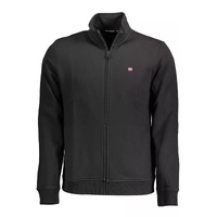 Napapijri Men's Black Cotton Sweater - S