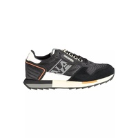 Napapijri Men's Black Polyester Sneaker - 41 EU