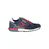 Napapijri Men's Blue Polyester Sneaker - 41 EU