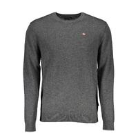 Napapijri Men's Gray Wool Shirt - 3XL