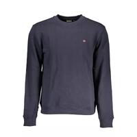 Napapijri Men&#39;s Blue Cotton Sweater - S