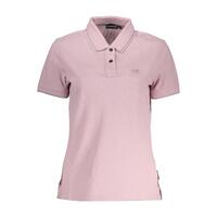 Napapijri Men's Pink Cotton Polo Shirt - L
