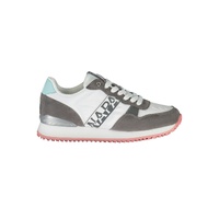 Napapijri Women's White Polyester Sneaker - 40 EU
