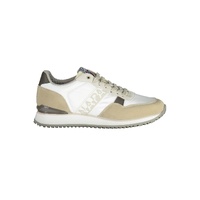 Napapijri Men's White Polyester Sneaker - 43 EU