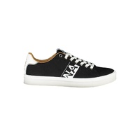 Napapijri Men's Black Polyester Sneaker - 40 EU