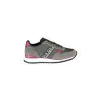Napapijri Men's Gray Polyester Sneaker - 44 EU