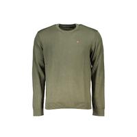 Napapijri Men&#39;s Green Cotton Shirt - 2XL