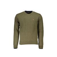 Napapijri Men's Green Fabric Shirt - L