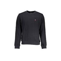 Napapijri Men&#39;s Black Cotton Sweater - L