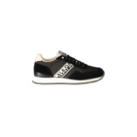 Napapijri Men's Black Polyester Sneaker - 42 EU