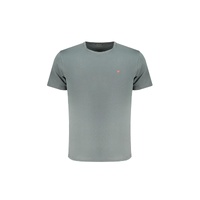 Napapijri Men's Green Cotton T-Shirt - S
