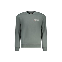 Napapijri Men's Green Cotton Sweater - 2XL