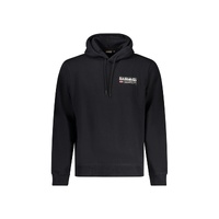 Napapijri Men&#39;s Black Cotton Sweater - 2XL
