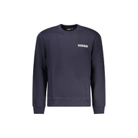 Napapijri Men's Blue Cotton Sweater - 2XL