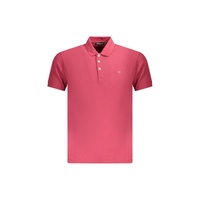 Napapijri Men's Red Cotton  Polo Shirt - XL