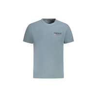 Napapijri Men's Gray Cotton  T-Shirt - M